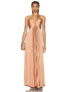 alc laura cotton maxi dress A.L.C. Laura Printed Maxi Dress